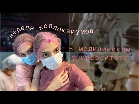 Видео: |VLOG|НЕДЕЛЯ КОЛЛОКВИУМОВ В МЕДИЦИНСКОМ🗒️🧬