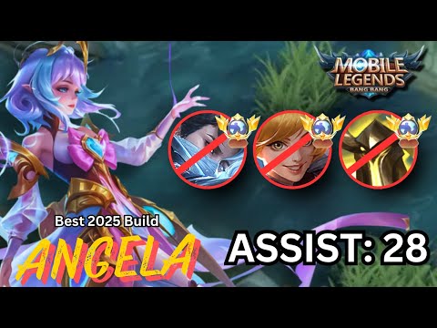 Видео: ТОП-1 МИРОВОЙ АНЖЕЛЫ 💖 Лучшая сборка роумера 2025 | БЕЗУМНОЕ ЛЕЧЕНИЕ + ПОДДЕРЖКА | MLBB