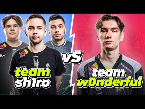 Видео: SH1RO + WOXIC + ZWEIH против W0NDERFUL на FACEIT с руководством по утилитам, видом от нескольких ...