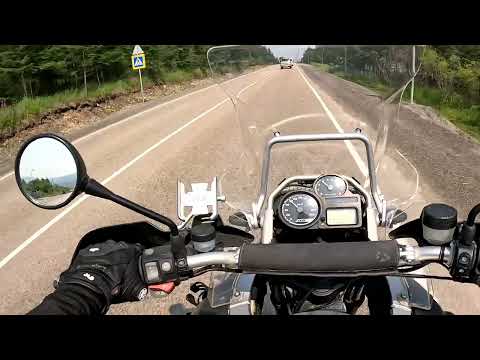 Видео: Магадан-Палатка на гусе (R-1200 GS) под любимые треки.