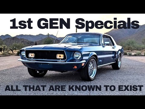 Видео: Все Mustang Special Edition первого поколения в одном видео