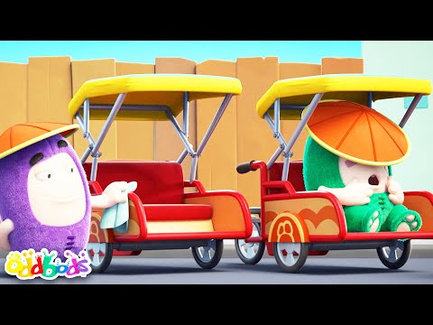 Видео: Водитель рикши | Чуддики | Смешные мультики для детей Oddbods