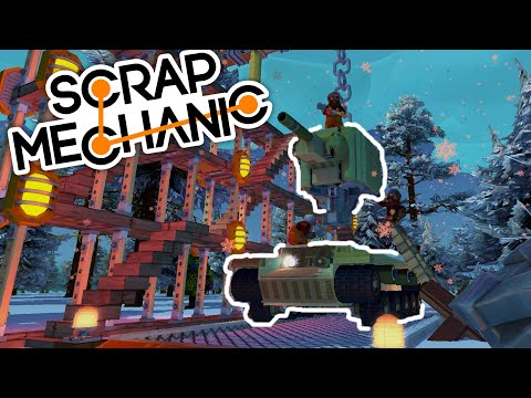 Видео: Туториал по Танкостроению | Scrap Mechanic