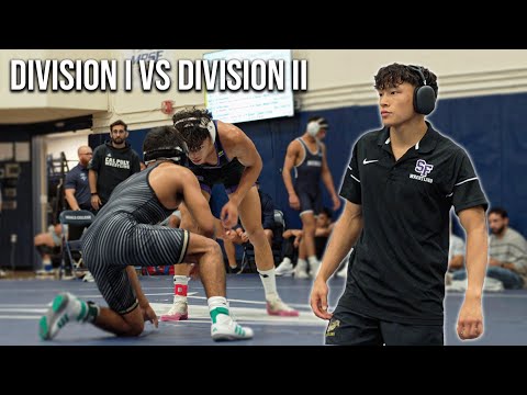 Видео: Может ли борец D2 ОБЫГРИТЬ соперника D1? (Menlo Open)