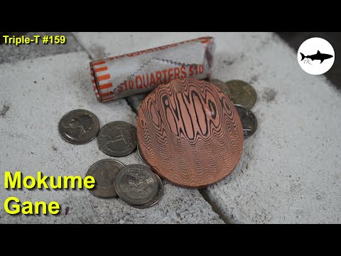 Видео: Triple-T #159 — Давайте сделаем Мокуме Гане из монет.