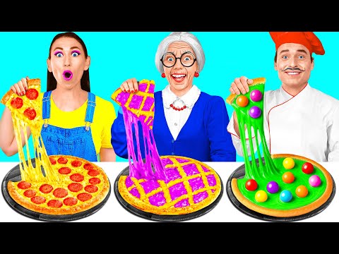 Видео: Кулинарный Челлендж: Я против Бабушки | Смешные Cитуации от Fun Teen Challenge