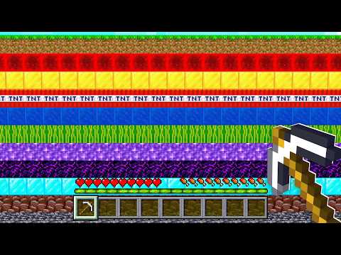 Видео: Minecraft, но слои случайны