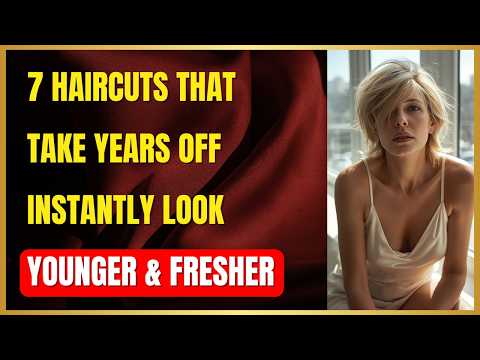 Видео: 7 стрижек, которые мгновенно омолаживают вас после 60 лет | Элегантные, нестареющие идеи стиля