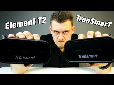 Видео: Tronsmart Element T2 Лучшая Stereo Bluetooth Колонка! Новый Чемпион!