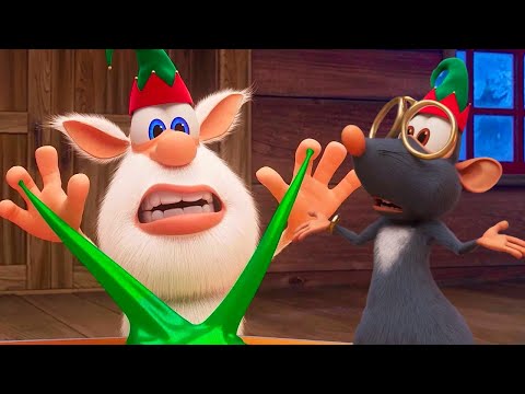 Видео: Буба 🎁 Новогодние эльфы 🎄 Серия 114 - Весёлые мультики для детей - БУБА МультТВ