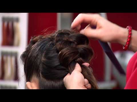 Видео: Вечерняя прическа с косой