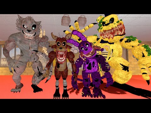 Видео: КАКОЙ АНИМАТРОНИК САМЫЙ БЫСТРЫЙ FNAF COOP ► Garry's Mod