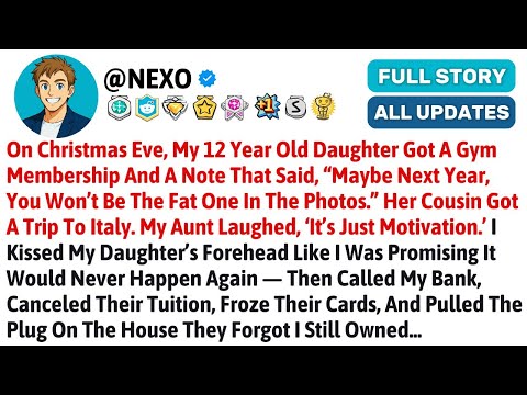 Видео: В канун Рождества моя 12-летняя дочь получила абонемент в спортзал и записку, которая... Лучшие и...