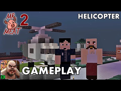 Видео: MR MEAT 2: ПОБЕГ НА ВЕРТОЛЕТЕ В MINECRAFT