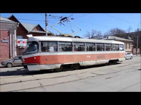 Видео: Ульяновский трамвай 11 апреля 2014г