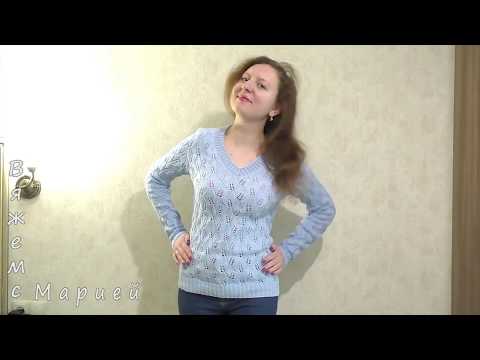 Видео: Пуловер "Листья". Куда я пропала?