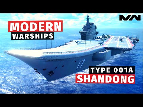 Видео: MODERN WARSHIPS | ОБЗОР | TYPE 001A SHANDONG