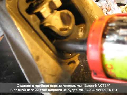 Видео: Левая верхняя опора двигателя Honda CR-V