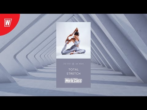 Видео: TOTAL STRETCH с Анной Рулевой | 25 июня 2020 | Онлайн-тренировки World Class