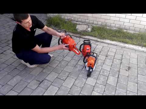 Видео: Обзор-сравнение бензопил Echo CS-353ES, Stihl MS180 и Husqvarna 135