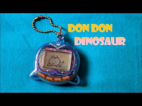 Видео: Don don Dinosaur (Hitorikko Dino) Virtual Pet Review | Тамагочи Хиторикко Дино