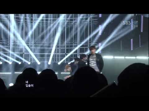 Видео: SHINee [Шерлок] @SBS Inkigayo Популярная песня 20121125