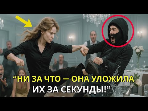 Видео: Миллиардер увидел, как официантка спокойно пережила ограбление — его следующий шаг потряс мир