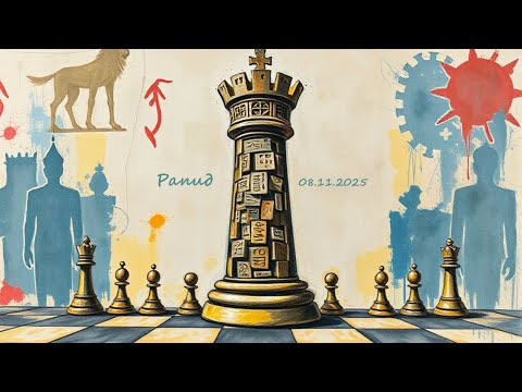 Видео: Шахматный рапид на lichess.org 08/11/2025