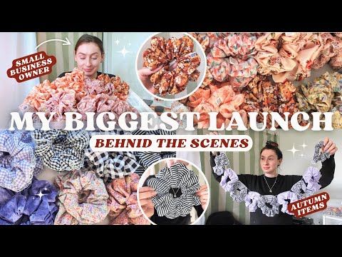 Видео: ☆ СОЗДАЮ ОСЕННЮЮ КОЛЛЕКЦИЮ!🍂🪡🧵 КРУПНЕЙШИЙ запуск Small Business! СТУДИЙНЫЙ ВЛОГ №161 | Fauna Rose ☆