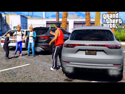 Видео: ОТЕЦ И СЫН В GTA 5 - 24 ЧАСА СЛЕЖУ ЗА МЛАДШИМ СЫНОМ! СЫН ПОКУРИЛ СИГАРЕТУ И РАЗБИЛ МАШИНУ! 🌊ВОТЕР