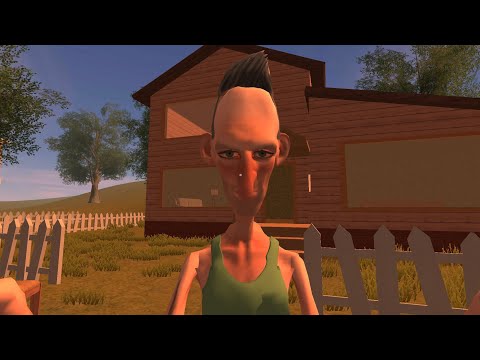 Видео: Angry neighbour 0.3 (Мы подружились) {в этом видео рассказал новую рубрику}