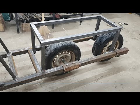 Видео: Снегоход из Rust / Ходовая