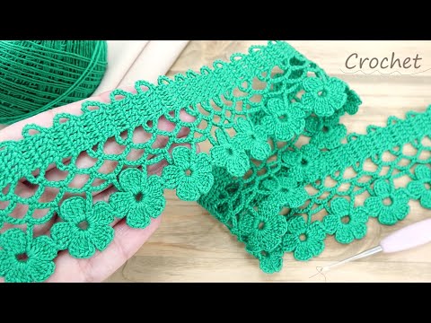 Видео: Цветочное ЛЕНТОЧНОЕ КРУЖЕВО вязание крючком 🧶Easy to Crochet TAPE LACE Tutorial🧶
