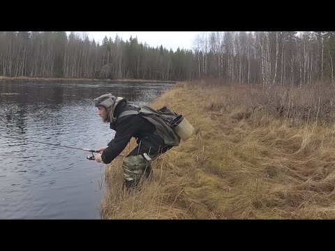 Видео: Рыбалка перед Ледоставом на Спиннинг