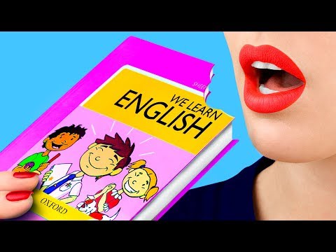 Видео: Съедобная канцелярия – 9 идей / Как пронести еду в школу