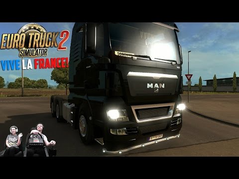 Видео: Да здравствует Франция! Да здравствует стрим! Euro Truck Simulator 2