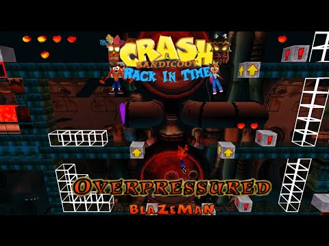 Видео: Crash Bandicoot - Back In Time Fan Game: Пользовательский уровень: Over Pressured от BlazeMan