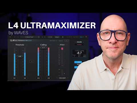 Видео: Мастеринг озвучки с помощью плагина L4 Ultra Maximizer от Waves