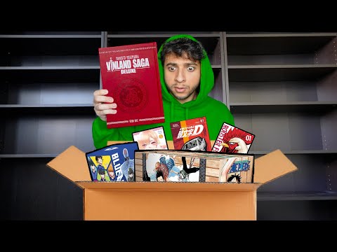 Видео: Сбор манги для новой коллекции манги