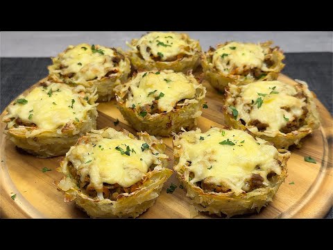 Видео: Так просто и вкусно! Просто натрите картофель! Ужин готов всего за несколько минут!