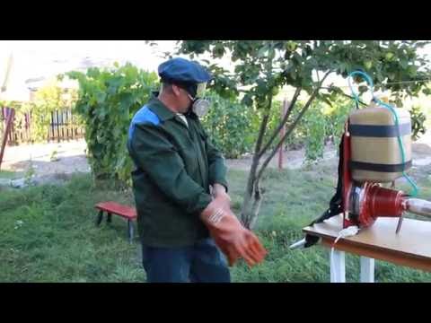 Видео: Обработка винограда,в режиме реального времени.Владимир Попченко.