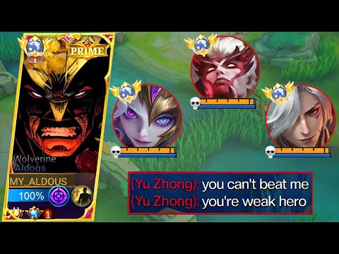 Видео: ALDOUS против SUSTAIN HEROES: КТО ВЫЖИВЕТ? (ШОКИРУЮЩЕ)