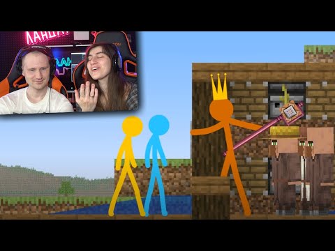 Видео: Titan Ravager - Animation vs. Minecraft Shorts Ep 23. (Анимация против майнкрафта) Реакция