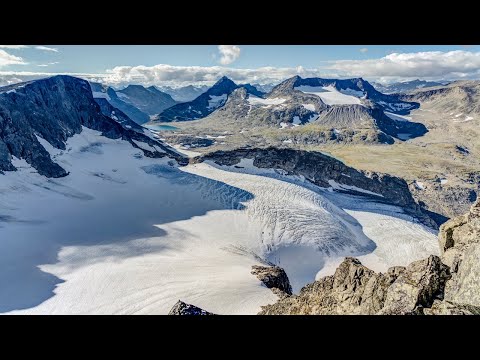 Видео: В стране Великанов. Cерия 2/7. Горный маршрут Valdresflye - Tofinsbu.