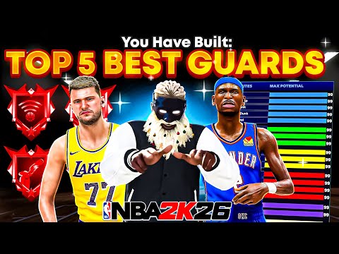 Видео: ТОП-5 ЛУЧШИХ СБОРОК ЗАЩИТНИКОВ В NBA 2K26🔥🔥🔥САМЫЕ СИЛЬНЫЕ ЛУЧШИЕ СБОРКИ!