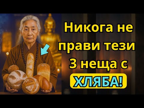 Видео: НИКОГА НЕ ПРАВИ тези 3 неща с ХЛЯБА! Носи БЕДНОСТ в дома ти!