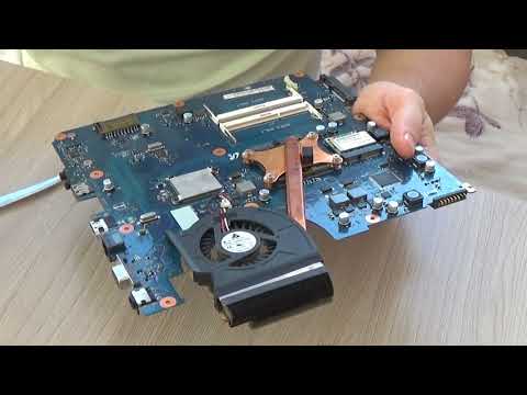 Видео: Разборка ноутбука Samsung r530 (np-r530-jb02ru)