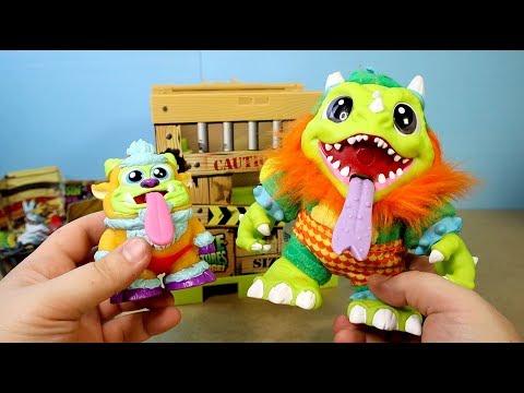 Видео: Тяни за Язык! Crate Creatures Игрушка Монстр "Сизл"