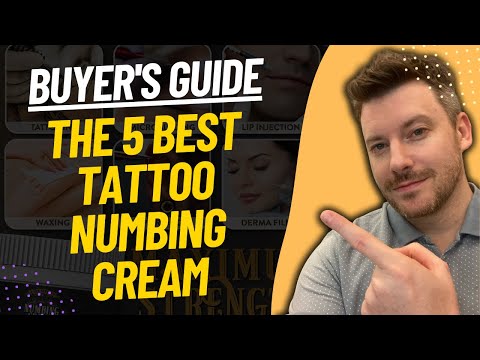 Видео: ТОП-5 ЛУЧШИХ КРЕМОВ ДЛЯ Обезболивания татуировок: Лучший крем для обезболивания татуировок (2023)