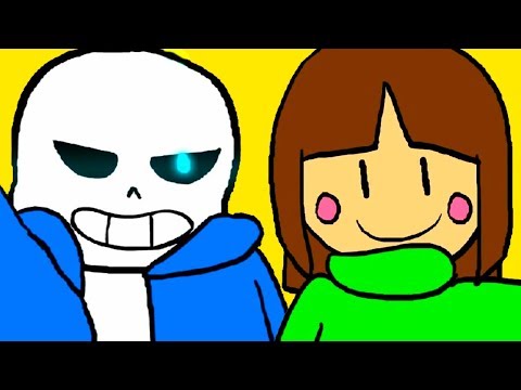 Видео: Glitchtale - САНС ПРОТИВ ЧАРЫ! [Undertale - Андертейл Гличтейл]